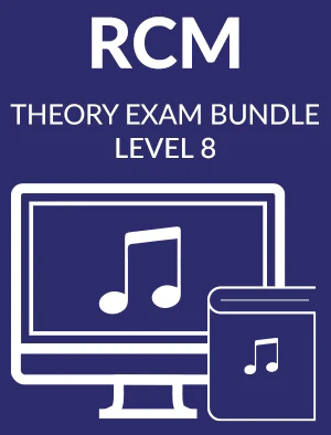 School Theory Exam Bundle with Book & Study Guide - Level 8