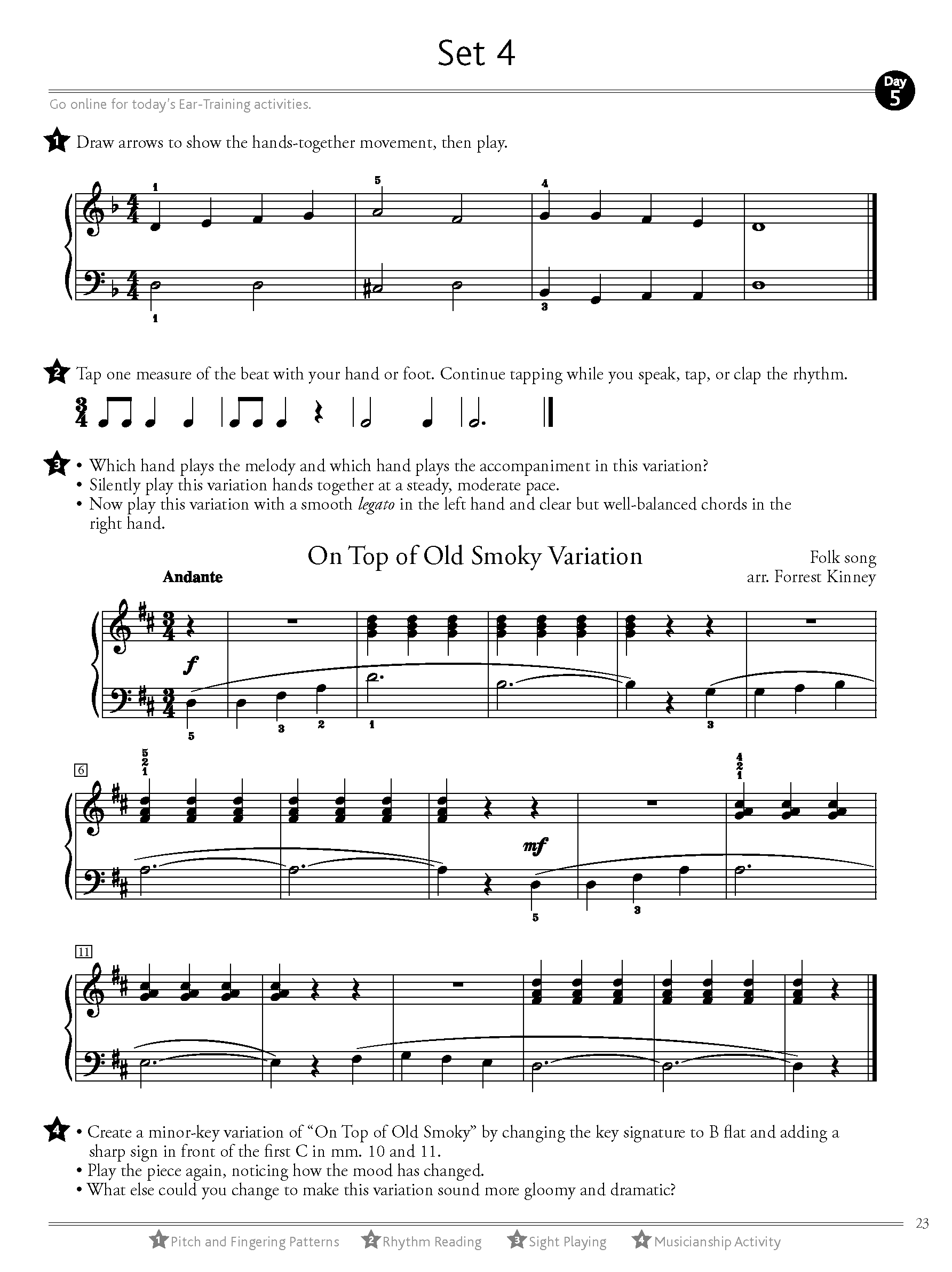 Four Star® Sight Reading and Ear Tests Level 3 - Image 3