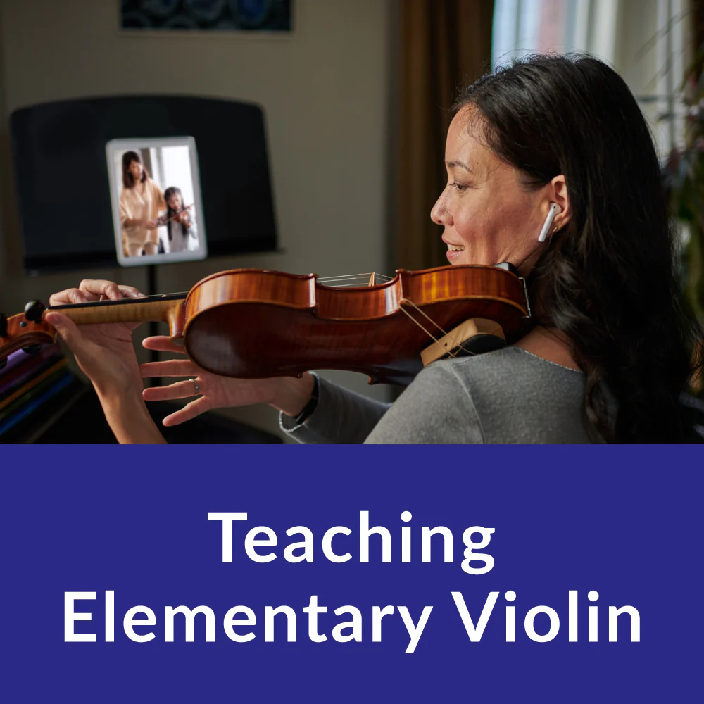 Teaching Elementary Violin: Summer session 06.05.24 - One Time Payment